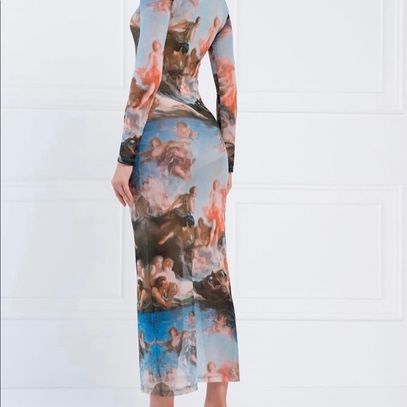 Venetian mesh dress - Picture 2 of 3